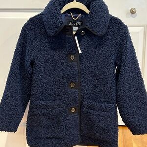 J. Crew Petite Teddy Sherpa Jacket